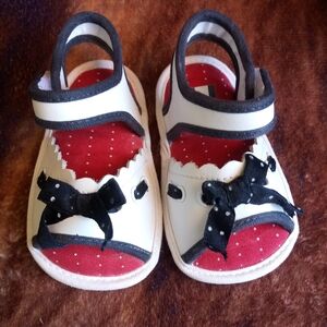 Tommy Hilfiger Sandals/Size 1 (Baby)/White, Navy Blue & Red